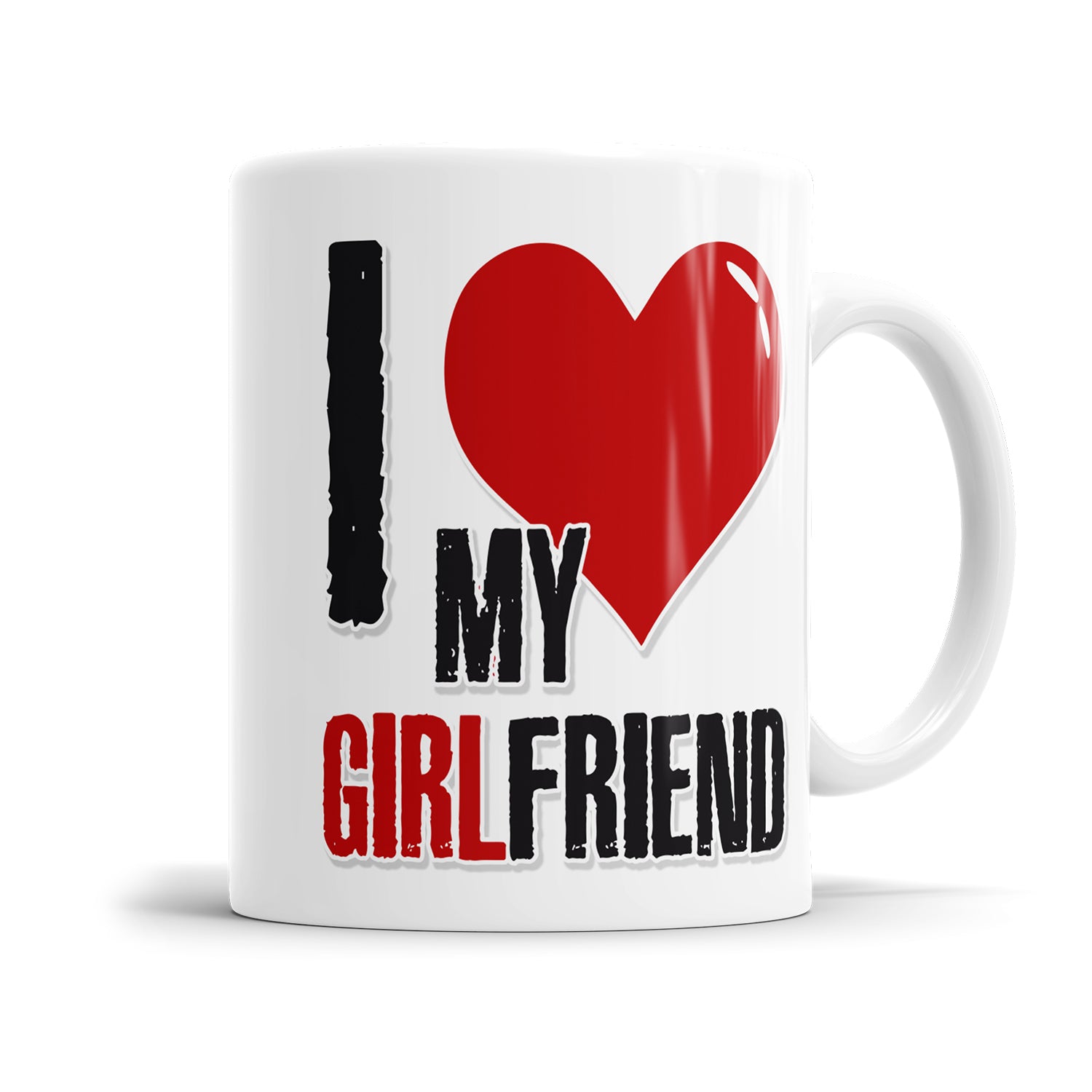 I Love my Girlfriend Ich liebe meine Freundin Tasse - Fulima