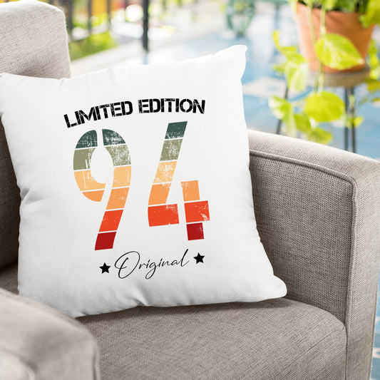Limited Edition Original Grunge Vintage 94 - Geburtstag Kissen - Fulima