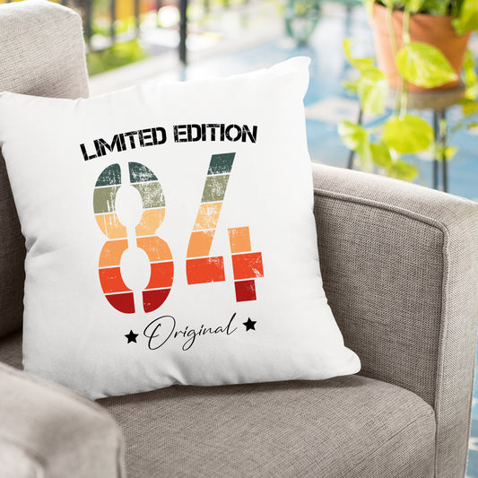 Limited Edition Original Grunge Vintage 84 - Geburtstag Kissen - Fulima