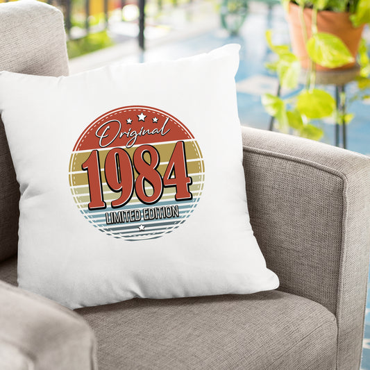 Original Limited Edition 1984 – Vintage - Geburtstagskissen - FULiMA®