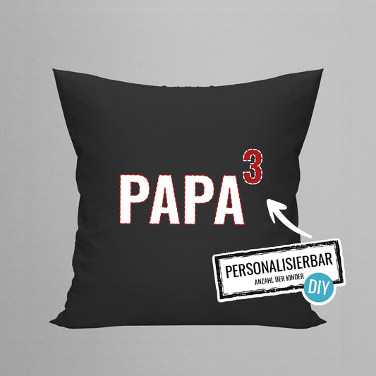 Papa Kissen - Mit Anzahl der Kinder - Geschenk Papa - Fulima