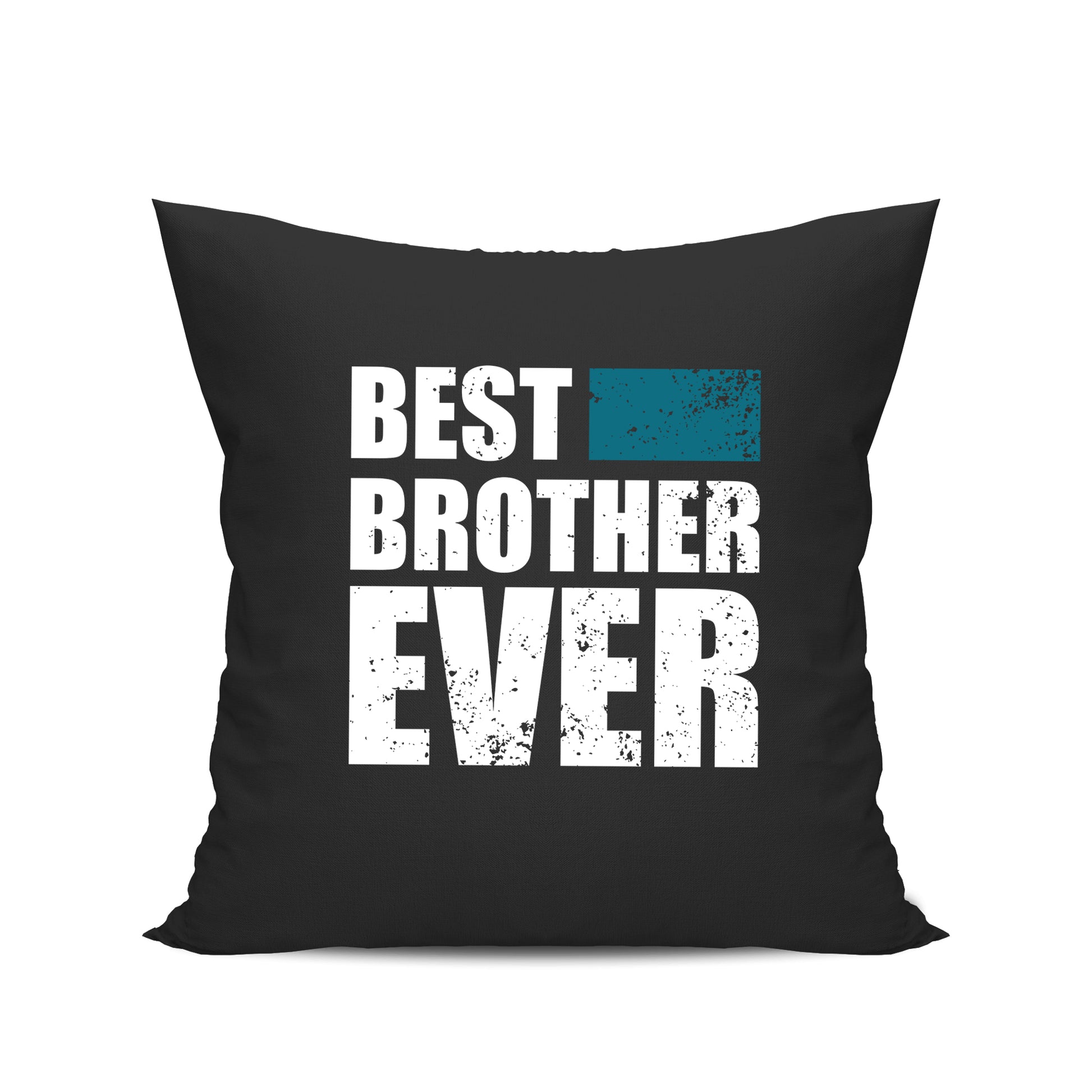 Bruder Kissen - Best Brother Ever - Geschenk Schwarz - Fulima