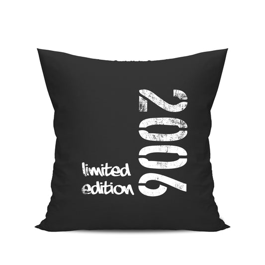Limited Edition 2006 - Geburtstag Kissen Schwarz - Fulima