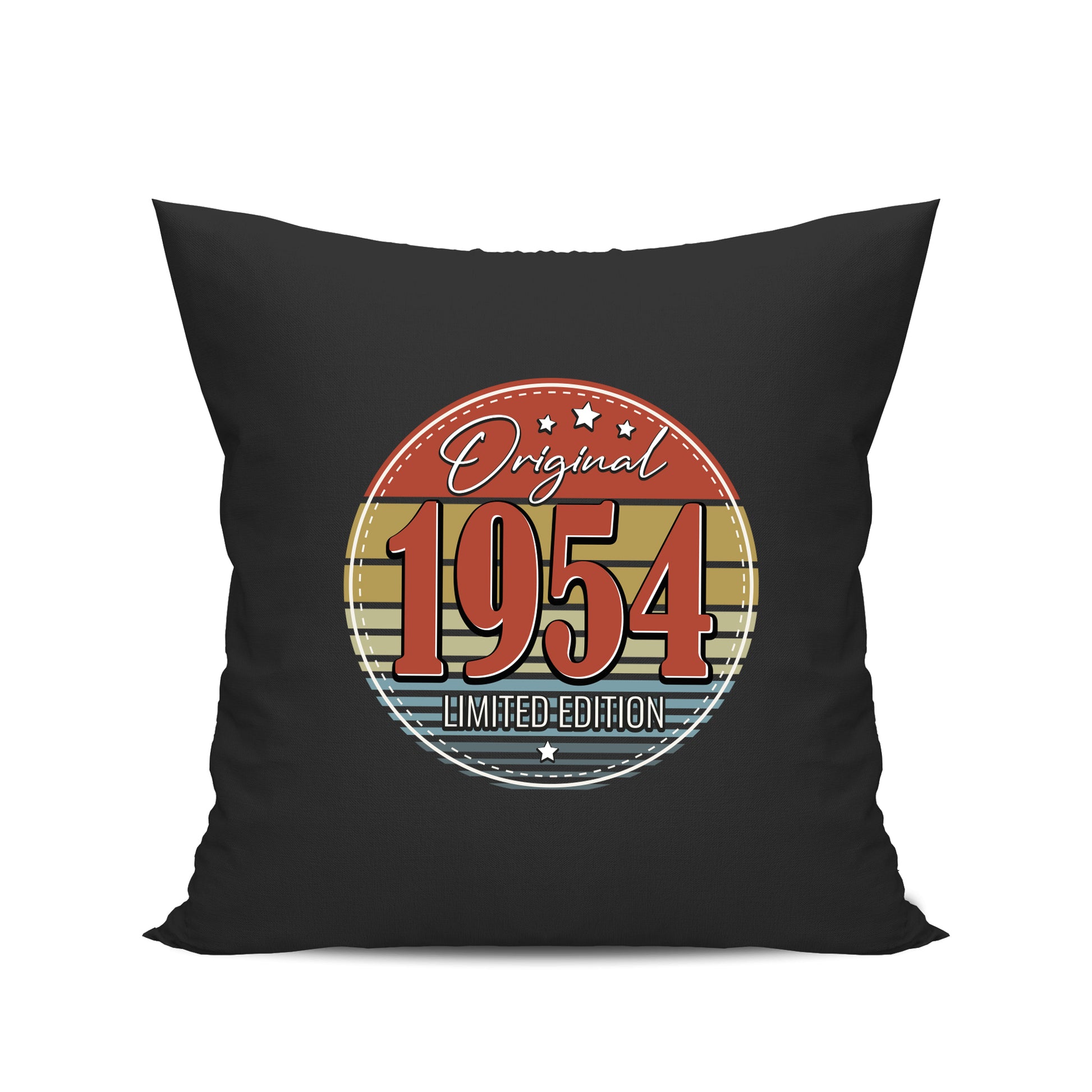 Original Limited Edition 1954 – Vintage - Geburtstagskissen Schwarz - FULiMA®