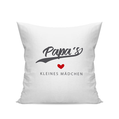 Babykissen - Papas kleines Mädchen - Geschenk zur Geburt Weiß - Fulima