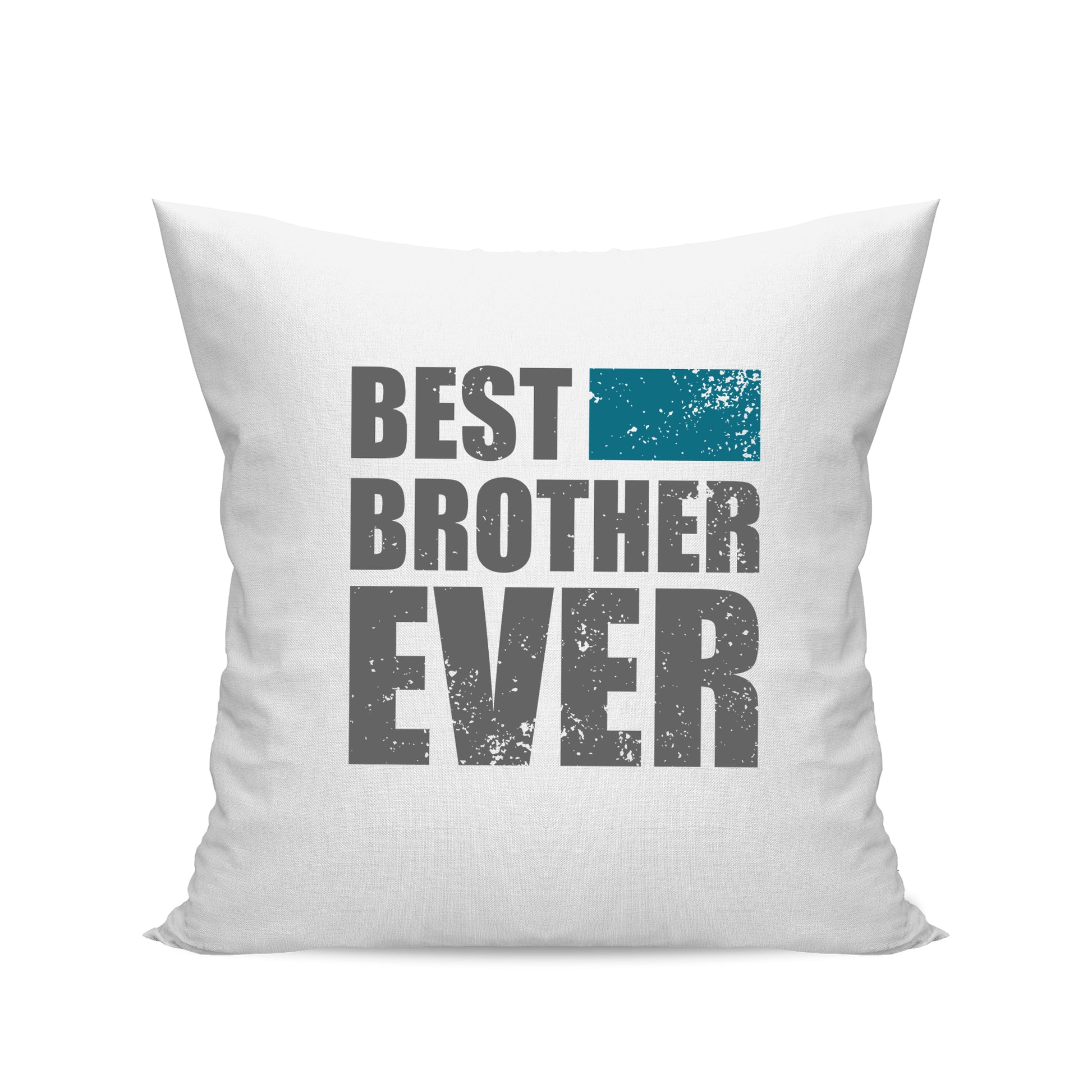 Bruder Kissen - Best Brother Ever - Geschenk Weiß - Fulima