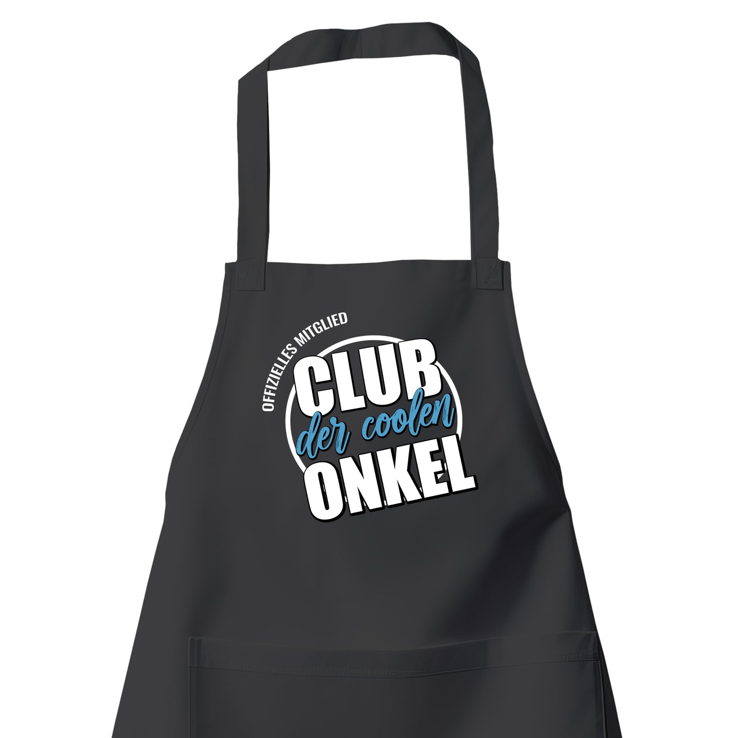 Onkel Schürze - Offizielles Mitglied Club der coolen Onkel - Geschenk Schwarz - Fulima