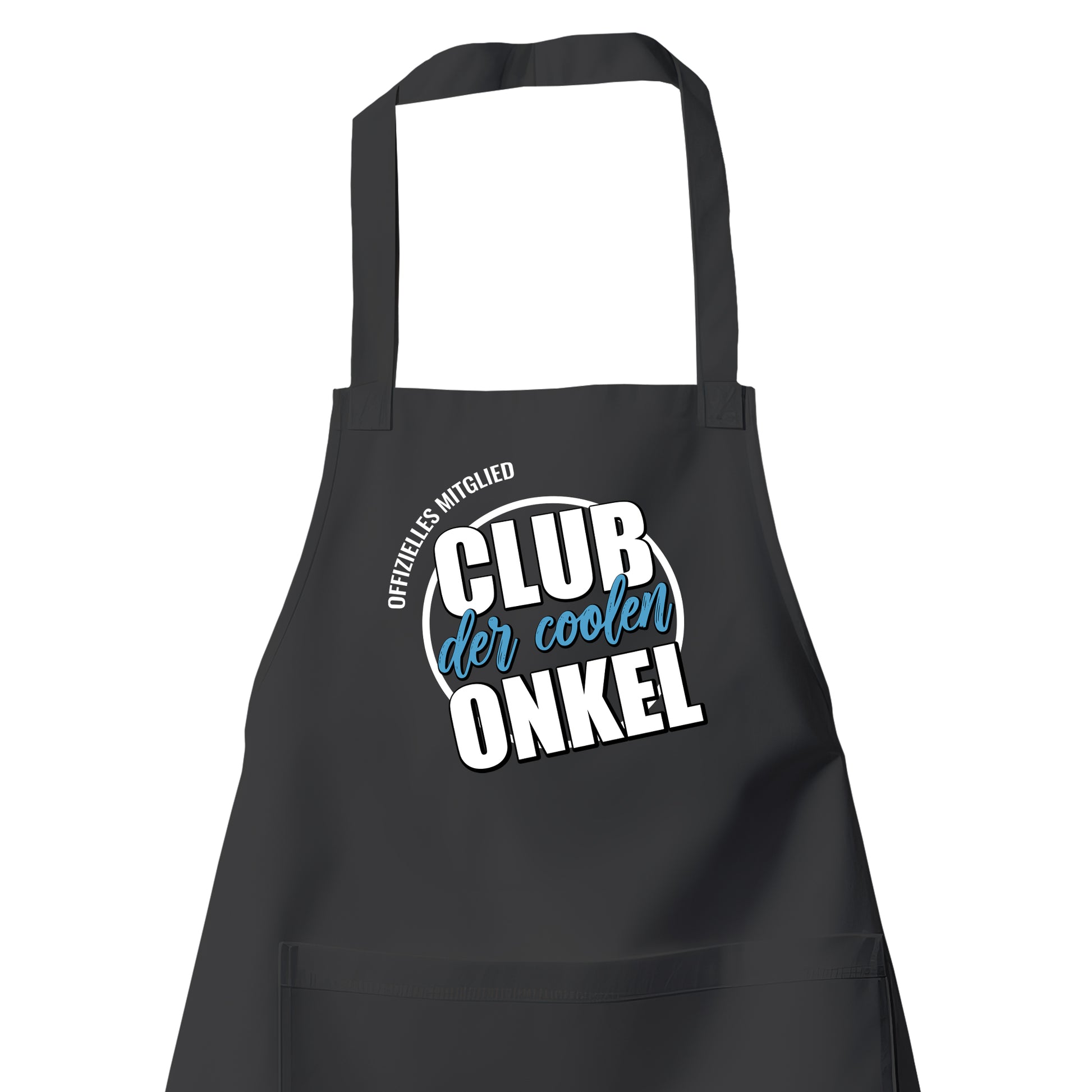 Onkel Schürze - Offizielles Mitglied Club der coolen Onkel - Geschenk Schwarz - Fulima