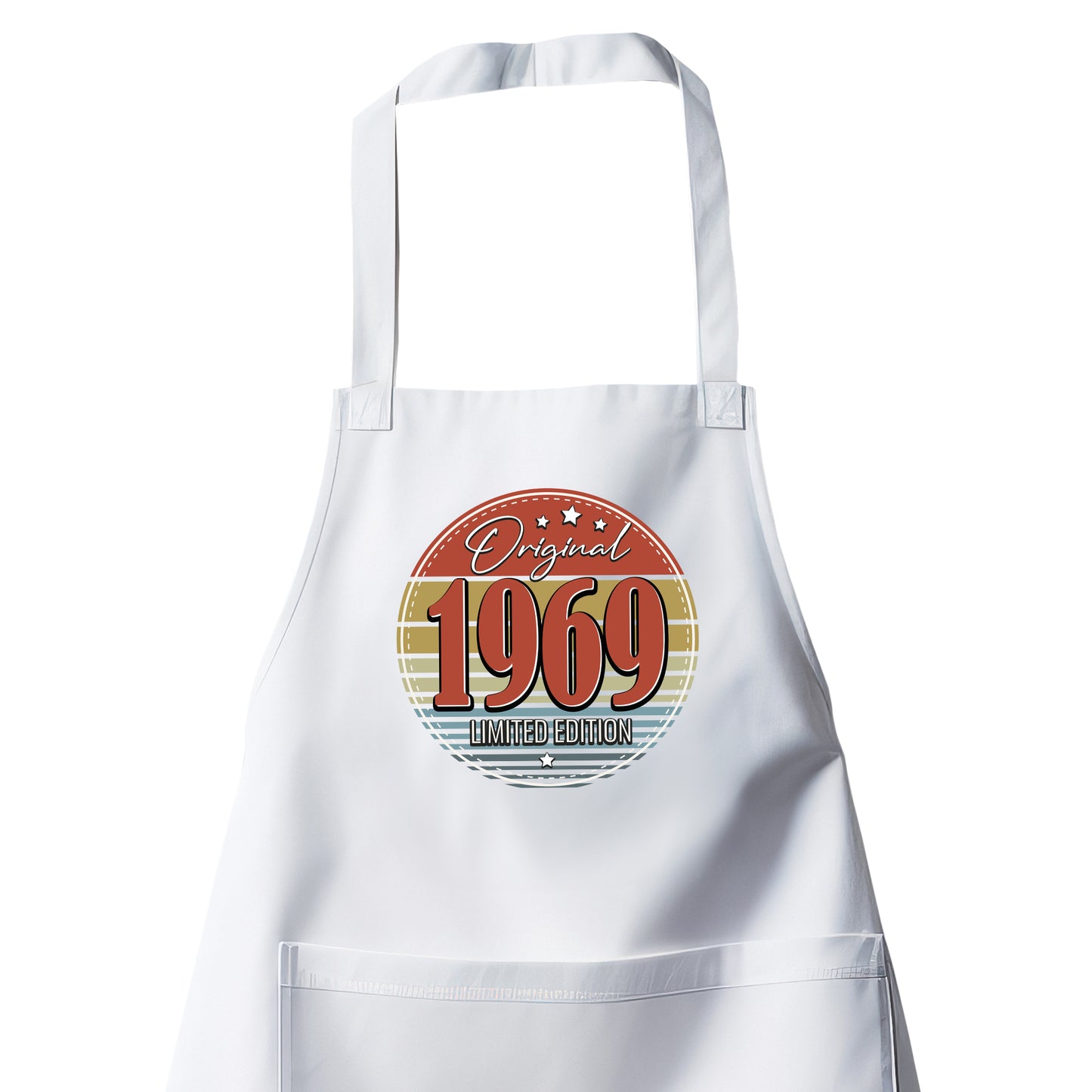 Original Limited Edition 1969 – Vintage - Schürze Weiß - Fulima