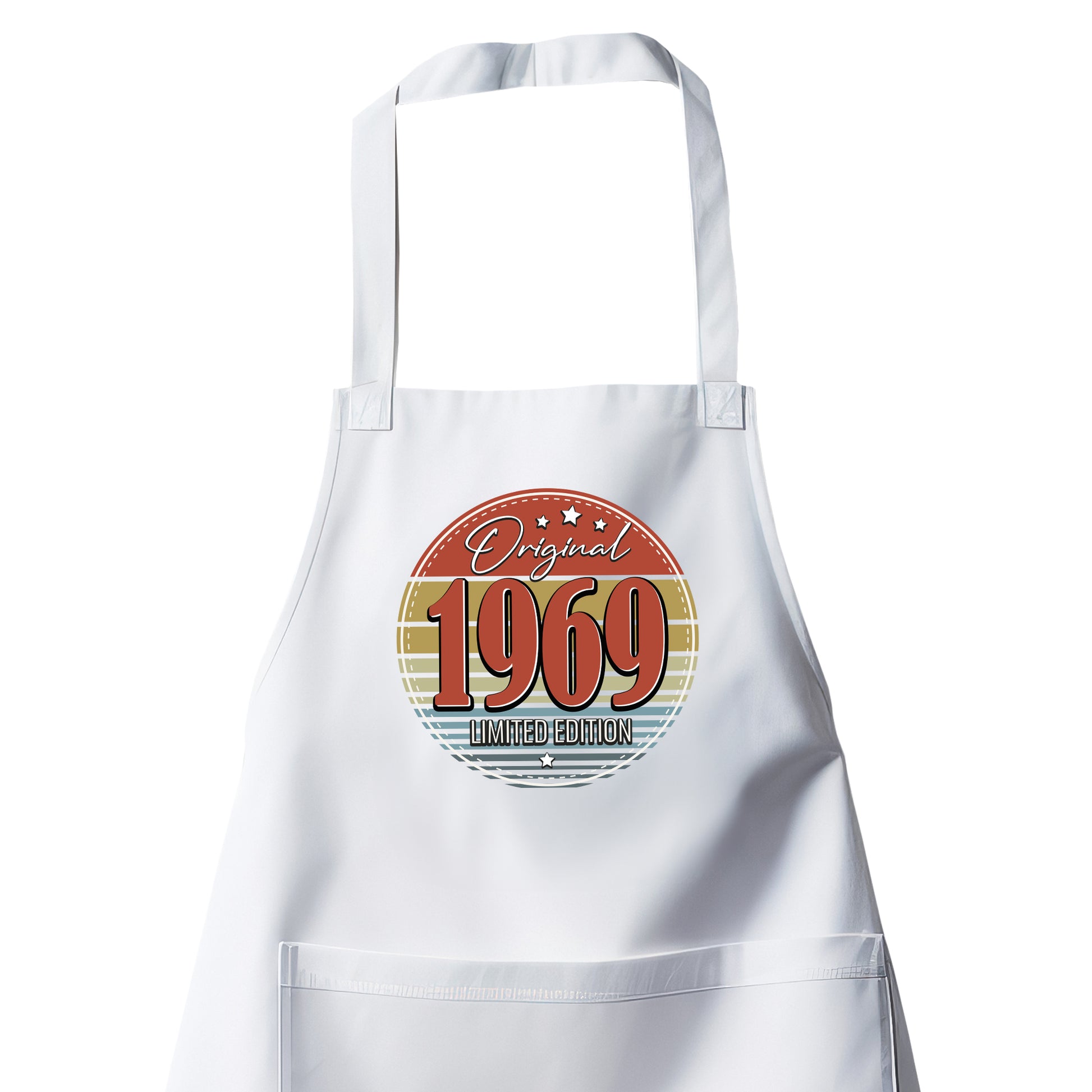 Original Limited Edition 1969 – Vintage - Schürze Weiß - Fulima