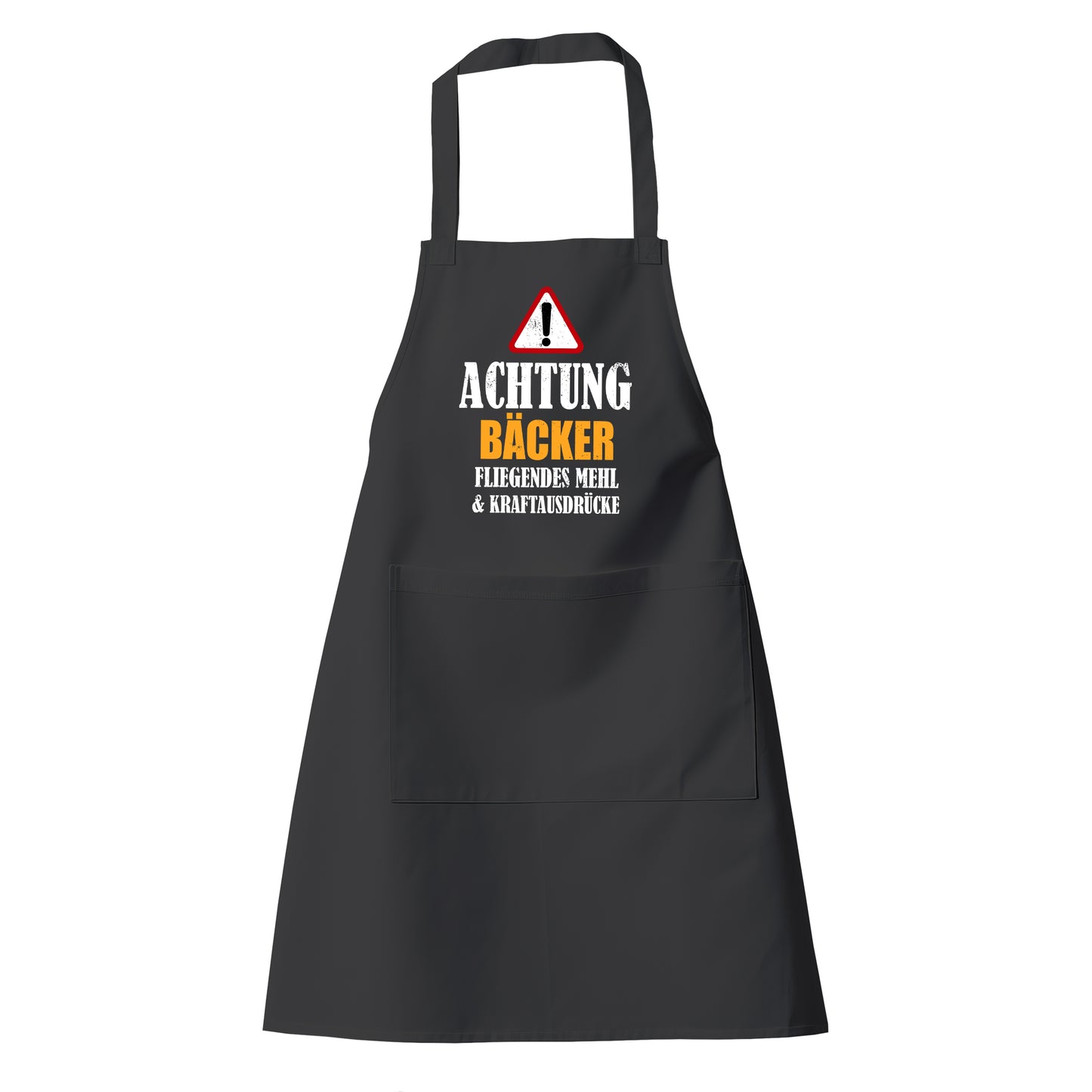 Achtung Bäcker - Kraftausdrücke - Schürze - Fulima