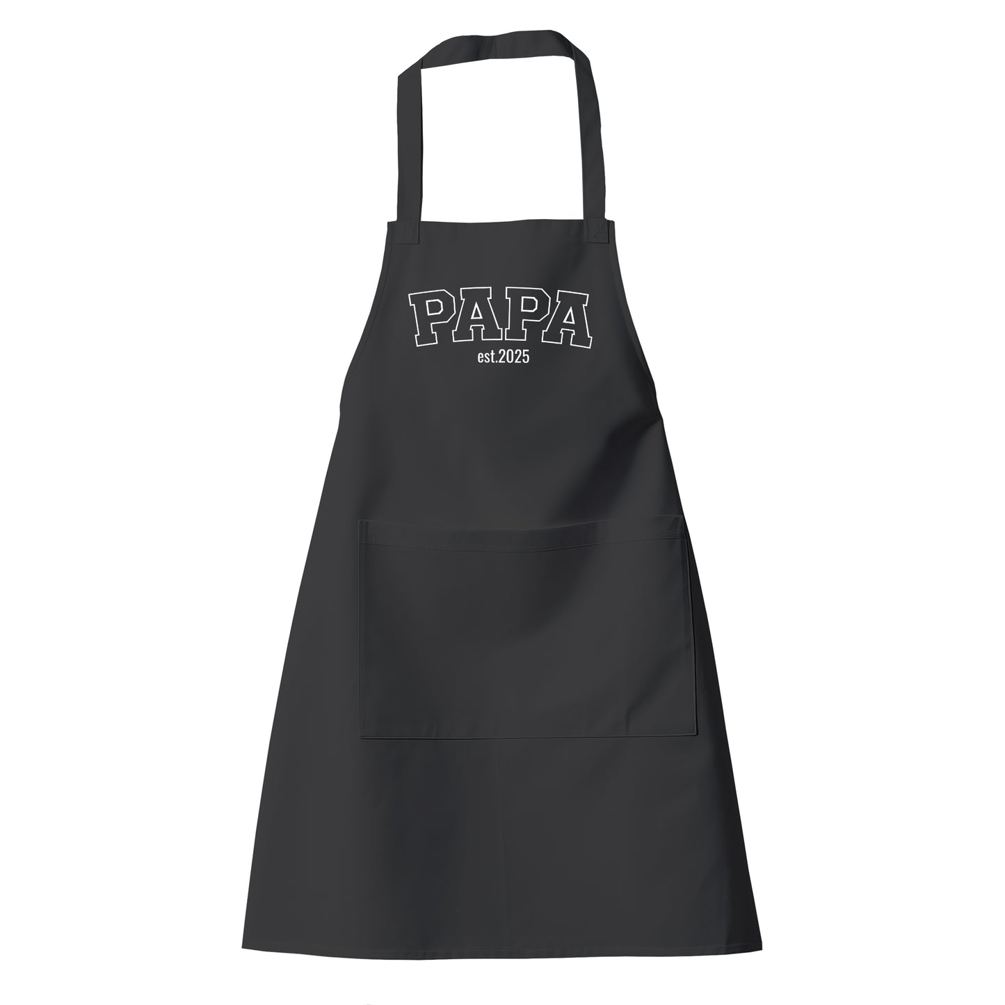 Grillschürze Papa - Papa Collage Style Line mit Jahr - Geschenk - Fulima
