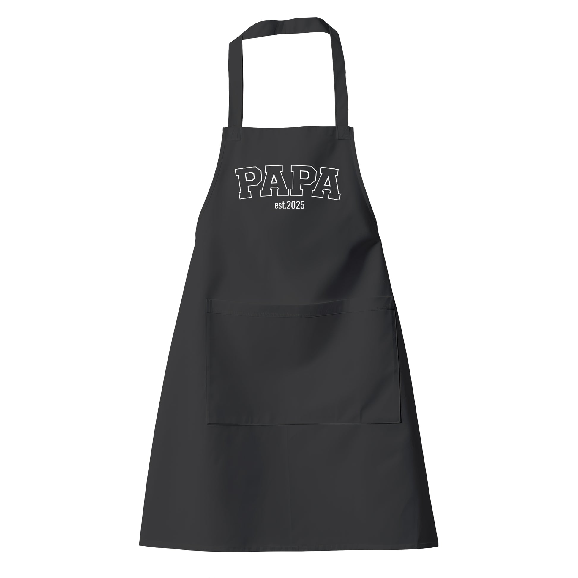 Grillschürze Papa - Papa Collage Style Line mit Jahr - Geschenk - Fulima