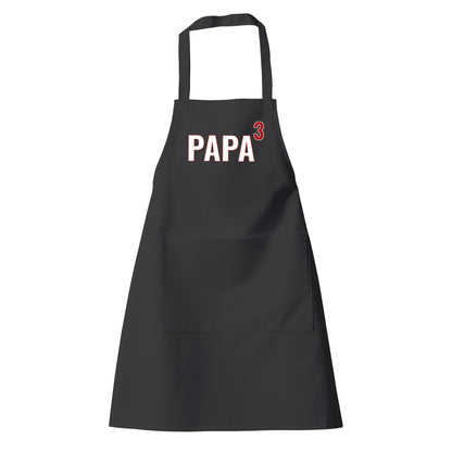 Grillschürze Papa - Mit Anzahl der Kinder - Geschenkidee - Fulima