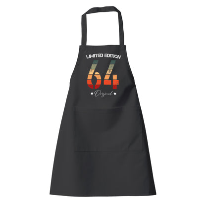 Limited Edition Original Grunge Vintage 64 - Geburtstag Schürze - Fulima