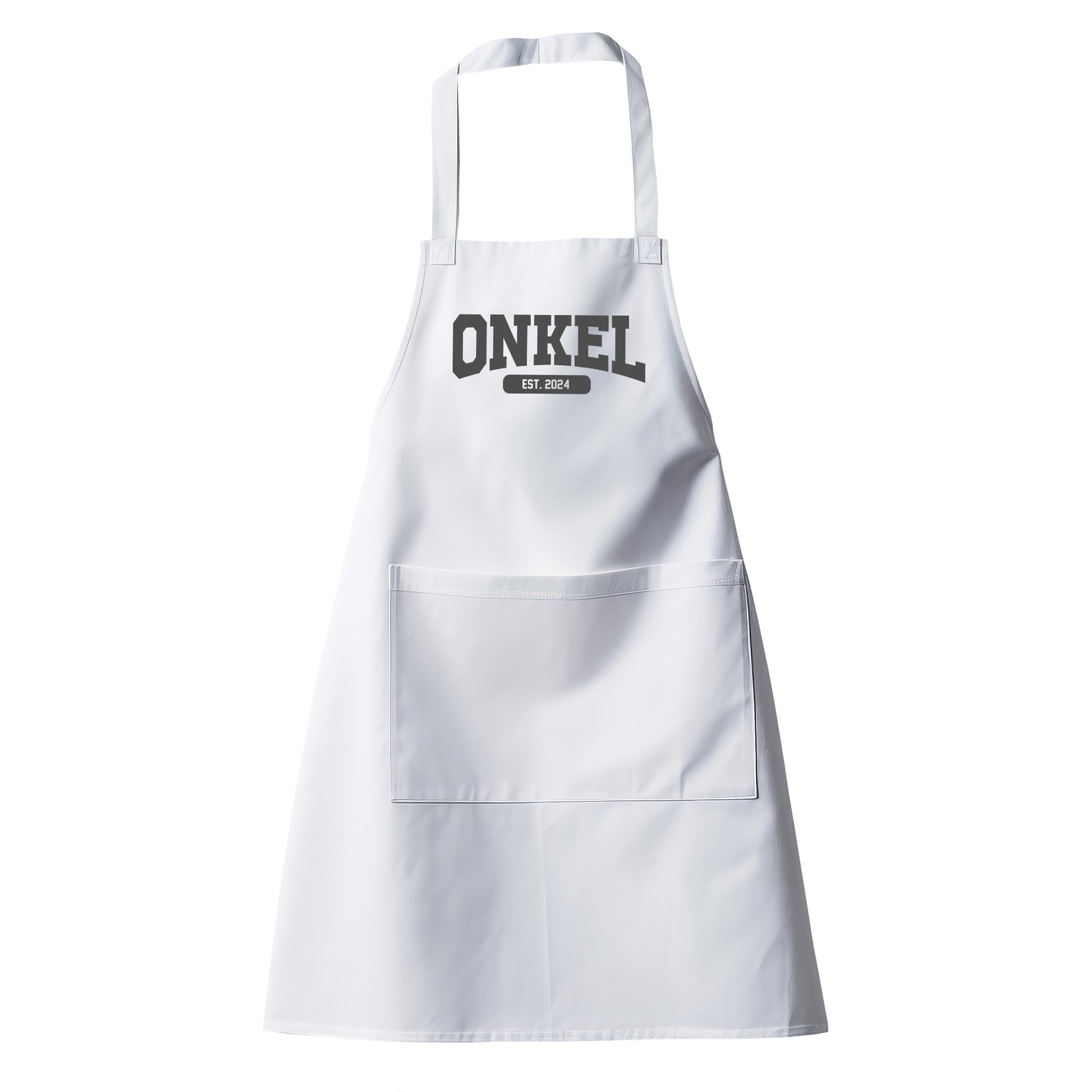 Onkel Schürze - Onkel est. Wunschjahr - Collage Design - Geschenk - Fulima