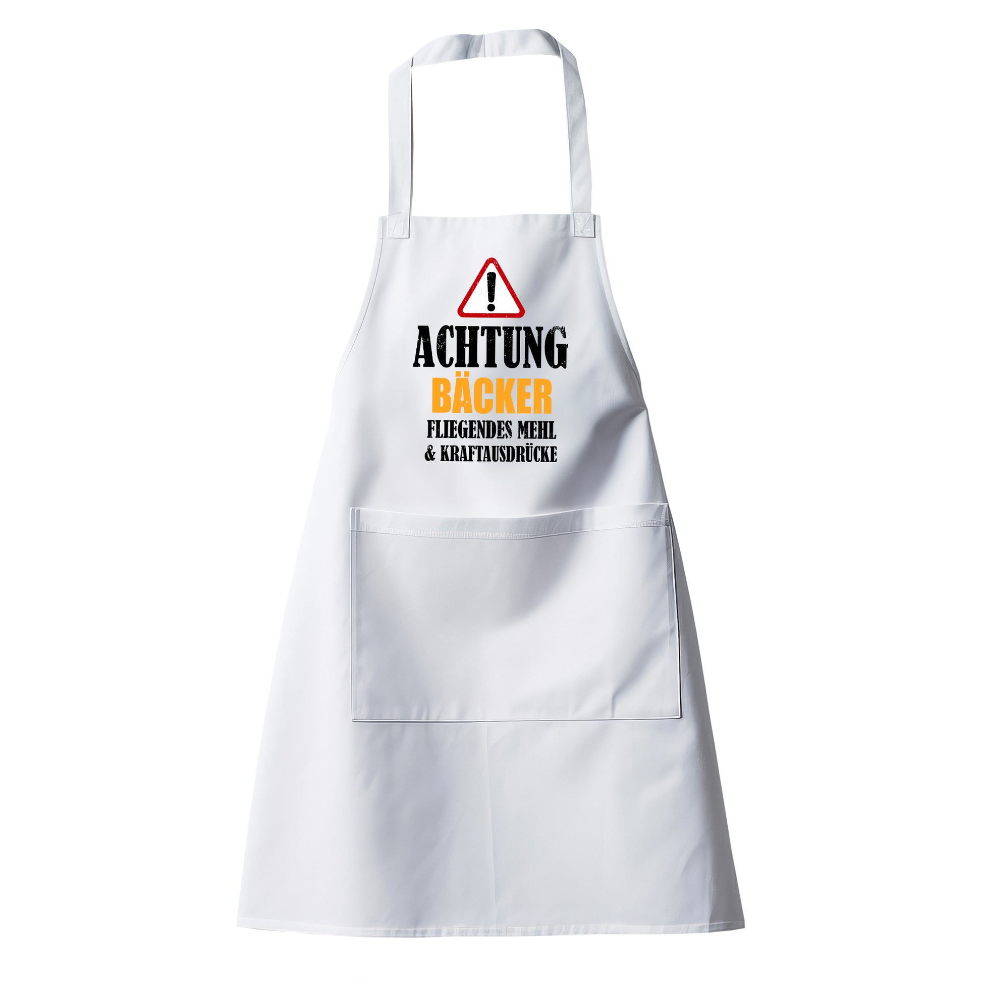 Achtung Bäcker - Kraftausdrücke - Schürze - Fulima