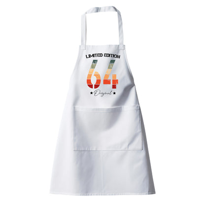 Limited Edition Original Grunge Vintage 64 - Geburtstag Schürze - Fulima