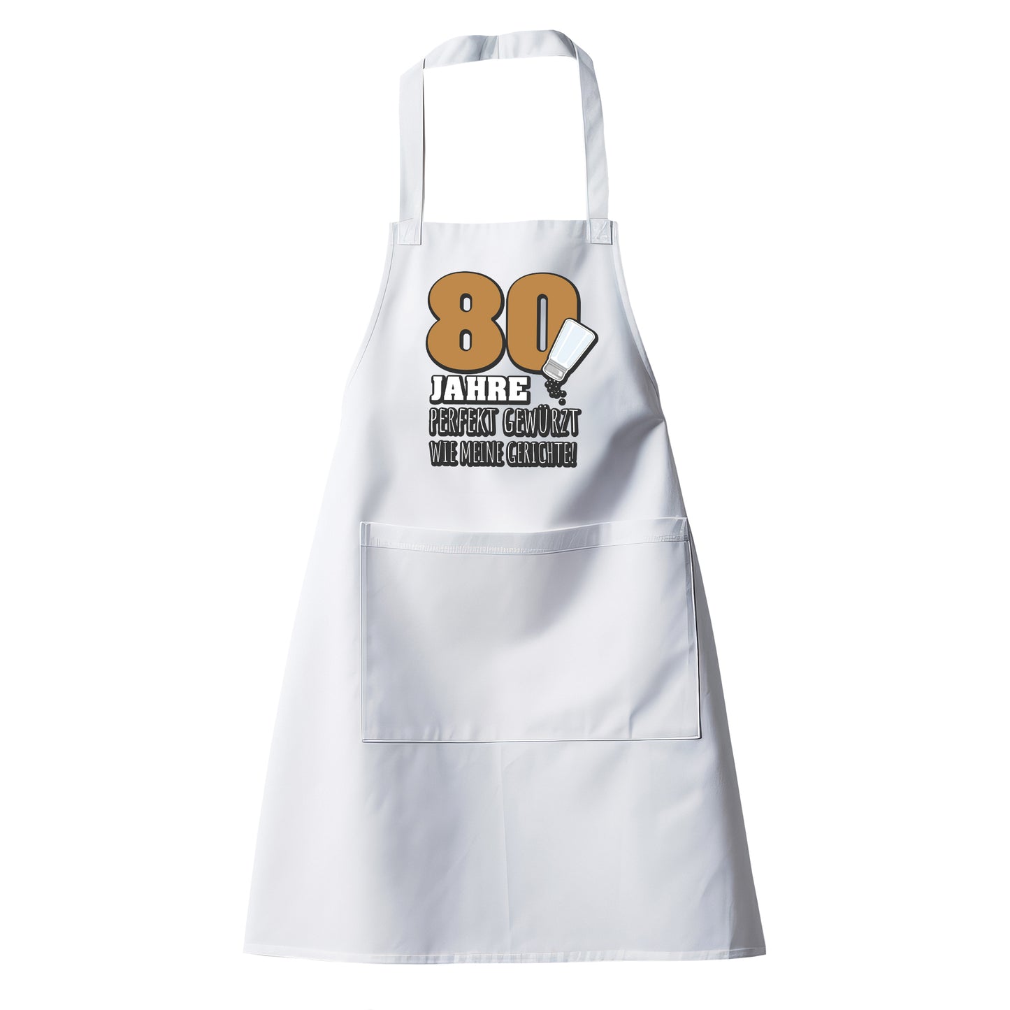 80 Jahre Perfekt gewürzt wie meine Gerichte - Kochschürze - Fulima