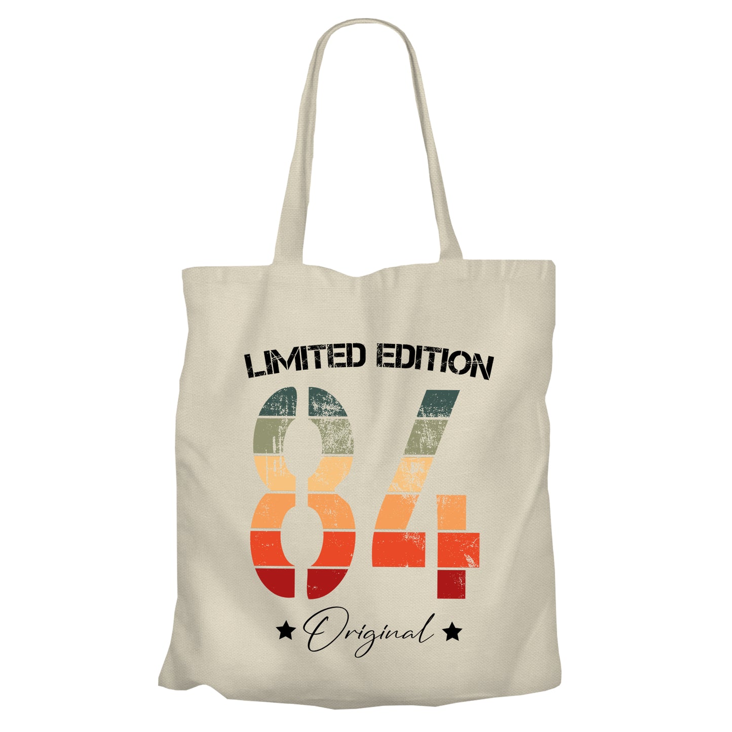 Limited Edition Original Grunge Vintage 84 - Einkaufstasche Beige - FULiMA®