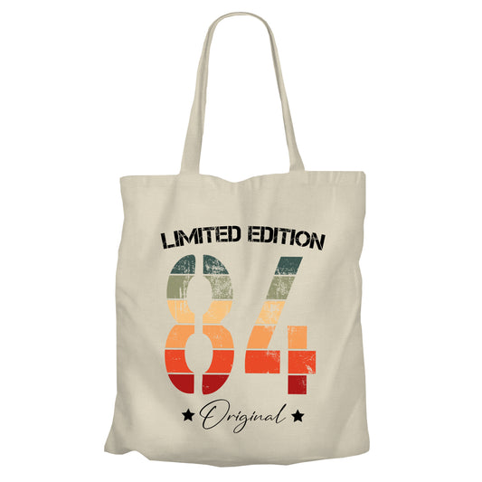 Limited Edition Original Grunge Vintage 84 - Einkaufstasche Beige - FULiMA®