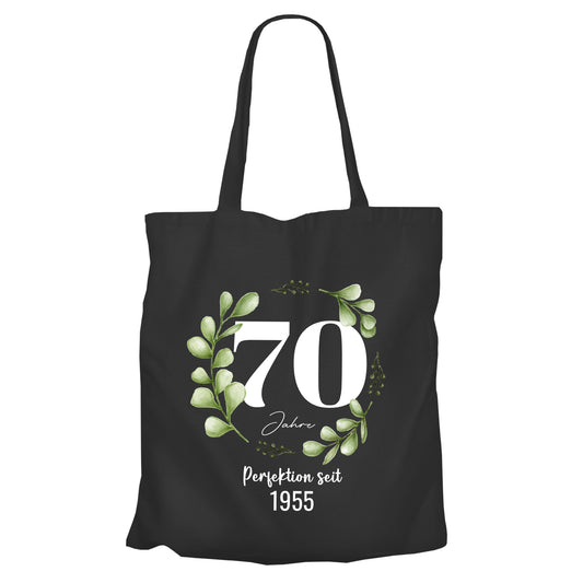 70 Jahre Perfektion seit 1955 - Einkaufstasche Schwarz - FULiMA®