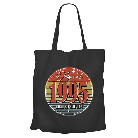 Original Limited Edition 1995 – Vintage - Einkaufstasche Schwarz - Fulima