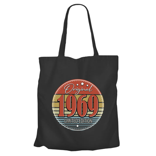 Original Limited Edition 1969 – Vintage - Einkaufstasche Schwarz - Fulima