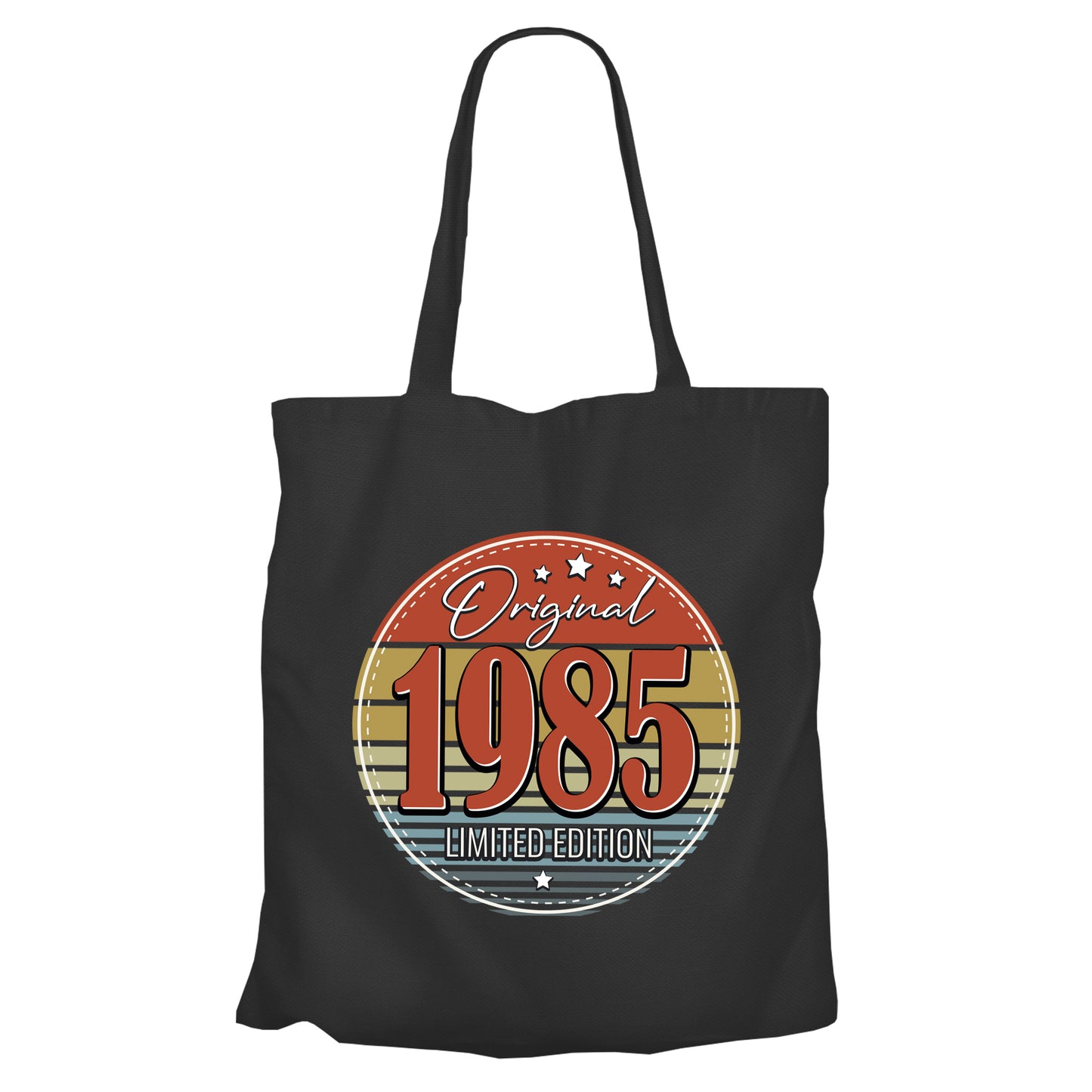 Original Limited Edition 1985 – Vintage - Einkaufstasche Schwarz - Fulima