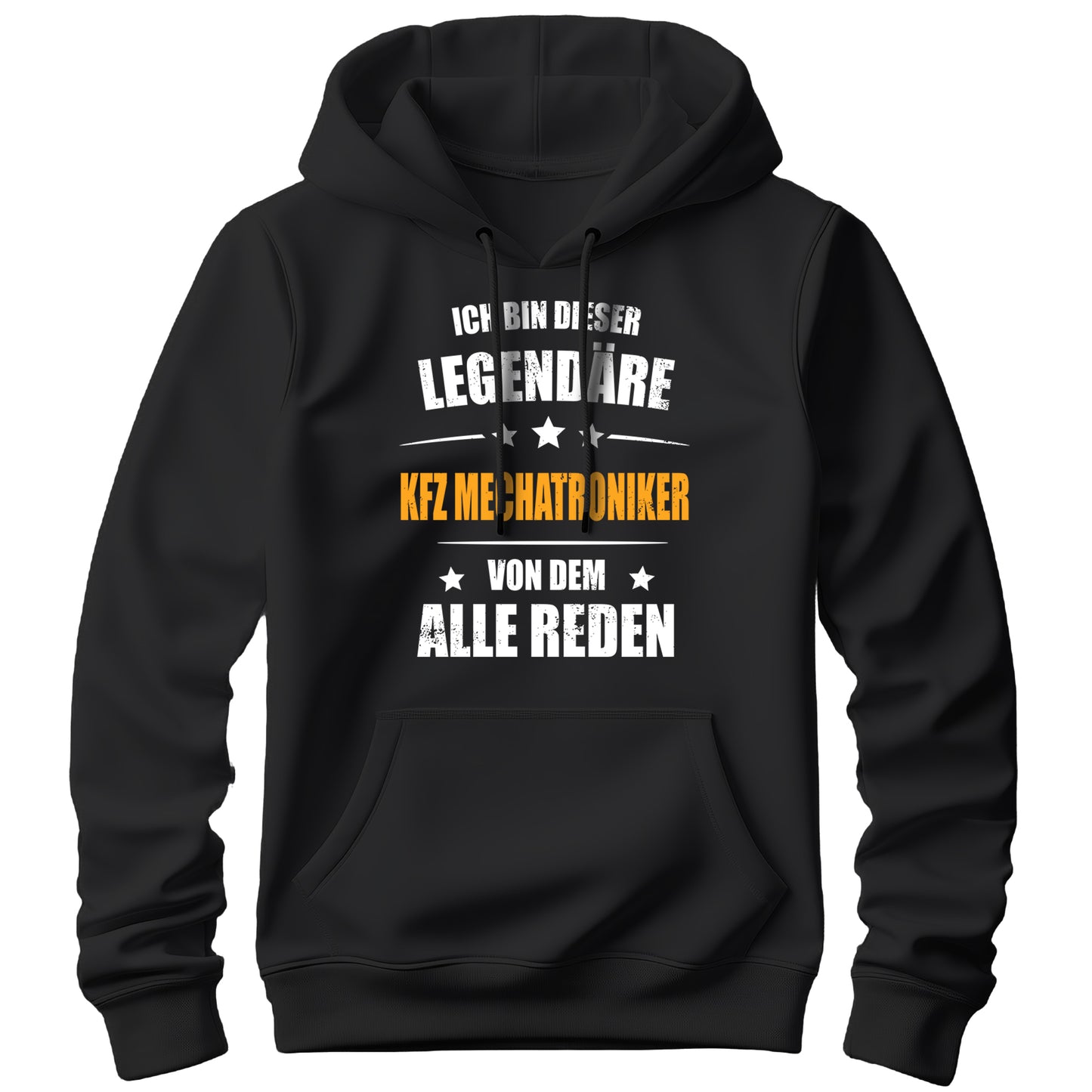 Ich bin dieser Legendäre KFZ Mechatroniker von dem alle reden - Hoodie Schwarz - FULiMA®