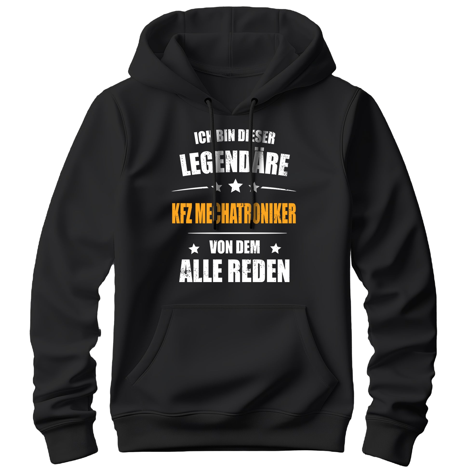 Ich bin dieser Legendäre KFZ Mechatroniker von dem alle reden - Hoodie Schwarz - FULiMA®