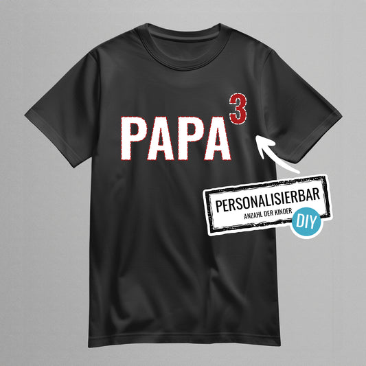 Papa Shirt - mit Anzahl der Kinder - Papa Geschenk - FULiMA®