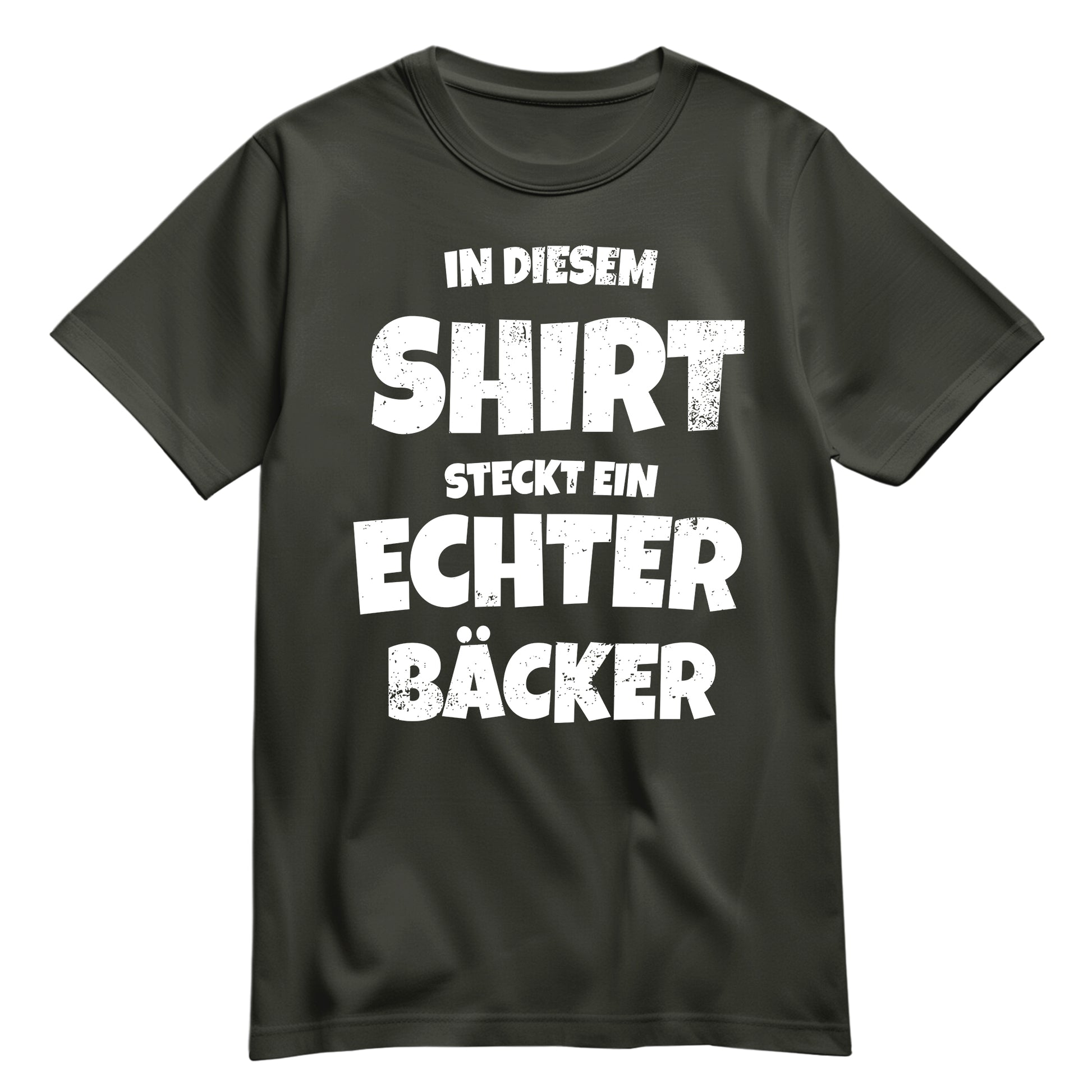 In diesem Shirt steckt ein echter Bäcker - Shirt Khaki - FULiMA®