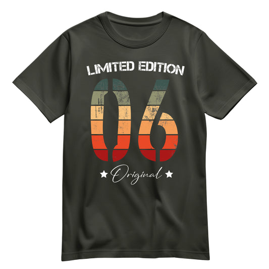 Limited Edition Original Grunge Vintage 06 - Geburtstagsshirt Khaki - FULiMA®