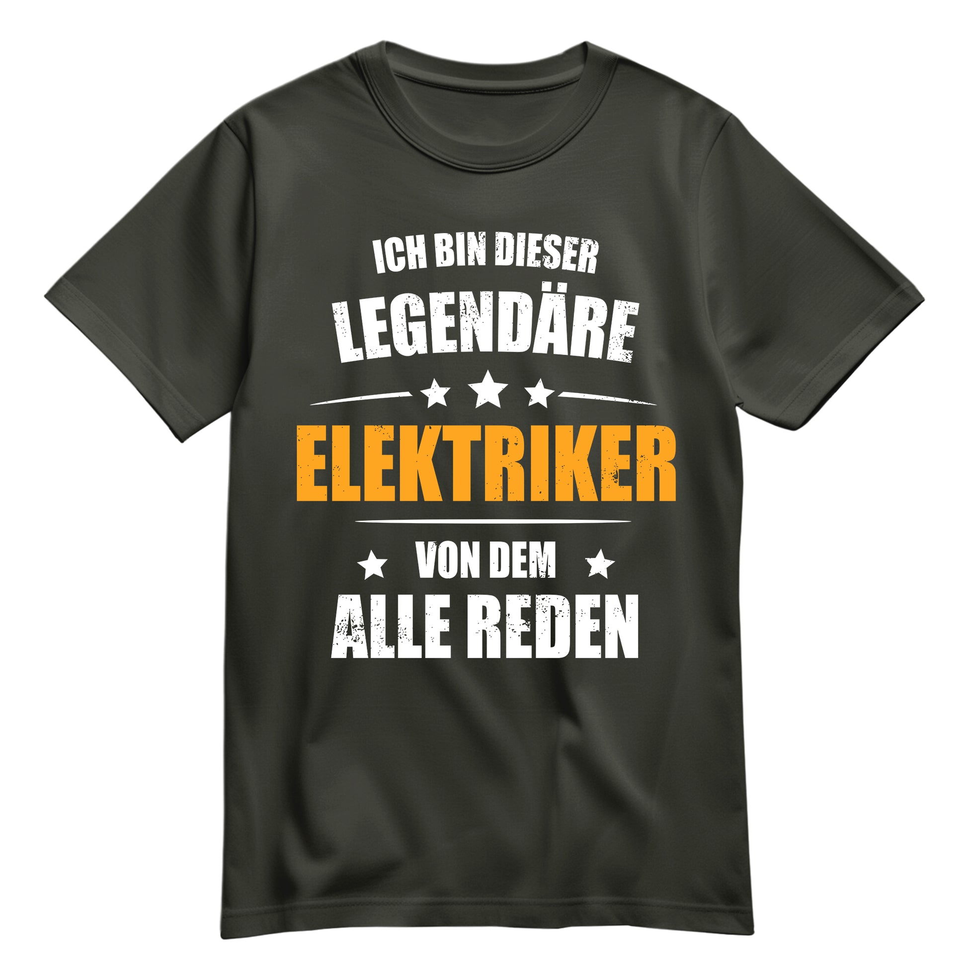 Ich bin dieser Legendäre Elektriker von dem alle reden - Shirt Khaki - FULiMA®