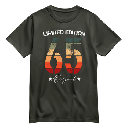 Limited Edition Original Grunge Vintage 65 - Geburtstagsshirt Khaki - FULiMA®