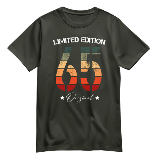 Limited Edition Original Grunge Vintage 65 - Geburtstagsshirt Khaki - FULiMA®