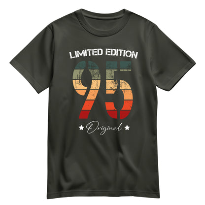Limited Edition Original Grunge Vintage 95 - Geburtstagsshirt Khaki - FULiMA®