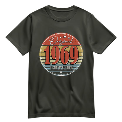 Geburtstagshirt - Original Limited Edition 1969 – Vintage Khaki - FULiMA®