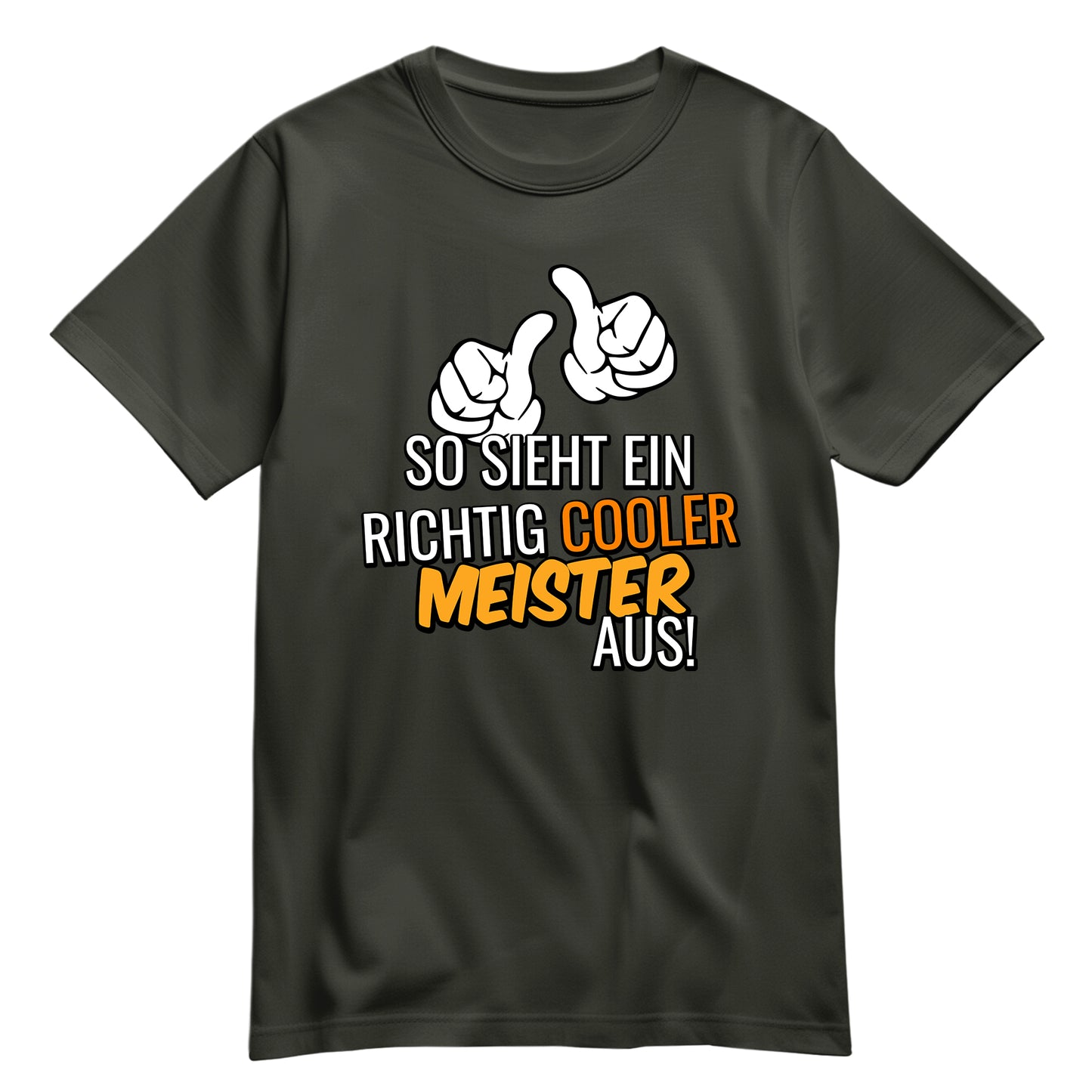 So sieht ein richtig cooler Meister aus - Shirt Khaki - FULiMA®