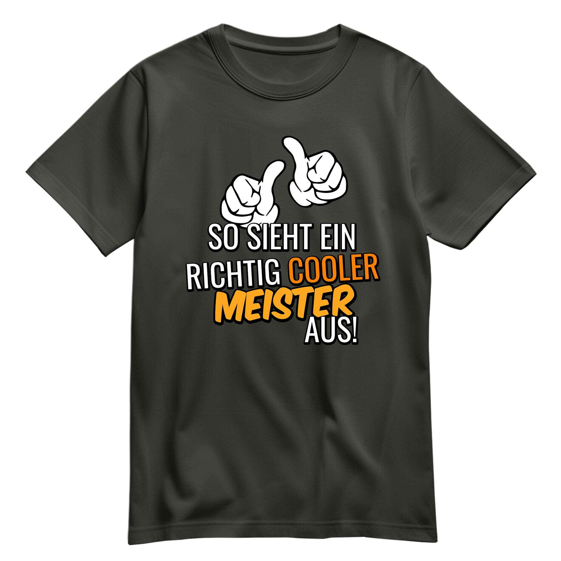 So sieht ein richtig cooler Meister aus - Shirt Khaki - FULiMA®