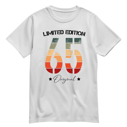 Limited Edition Original Grunge Vintage 65 - Geburtstagsshirt Weiß - FULiMA®