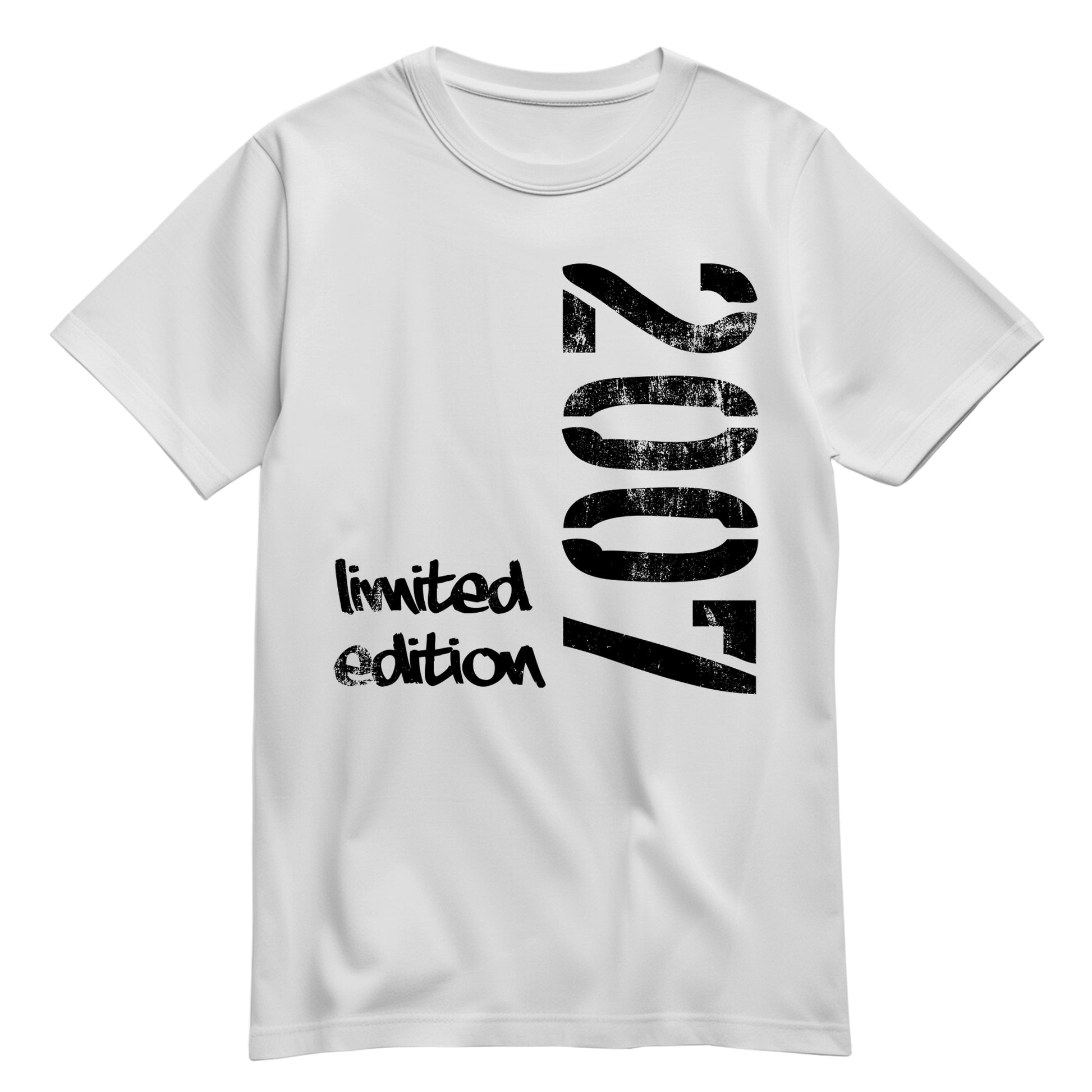 Limited Edition 2007 - Geburtstagsshirt Weiß - FULiMA®