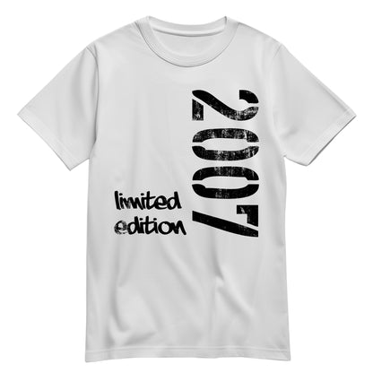 Limited Edition 2007 - Geburtstagsshirt Weiß - FULiMA®