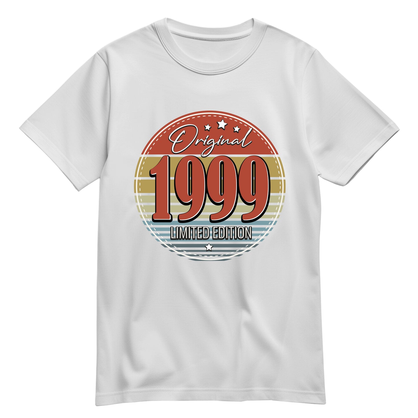 Geburtstagshirt - Original Limited Edition 1999 – Vintage Weiß - FULiMA®