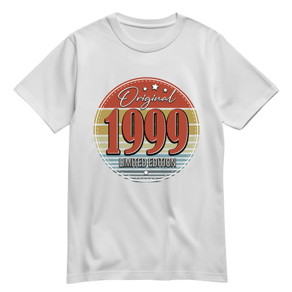 Geburtstagshirt - Original Limited Edition 1999 – Vintage Weiß - FULiMA®