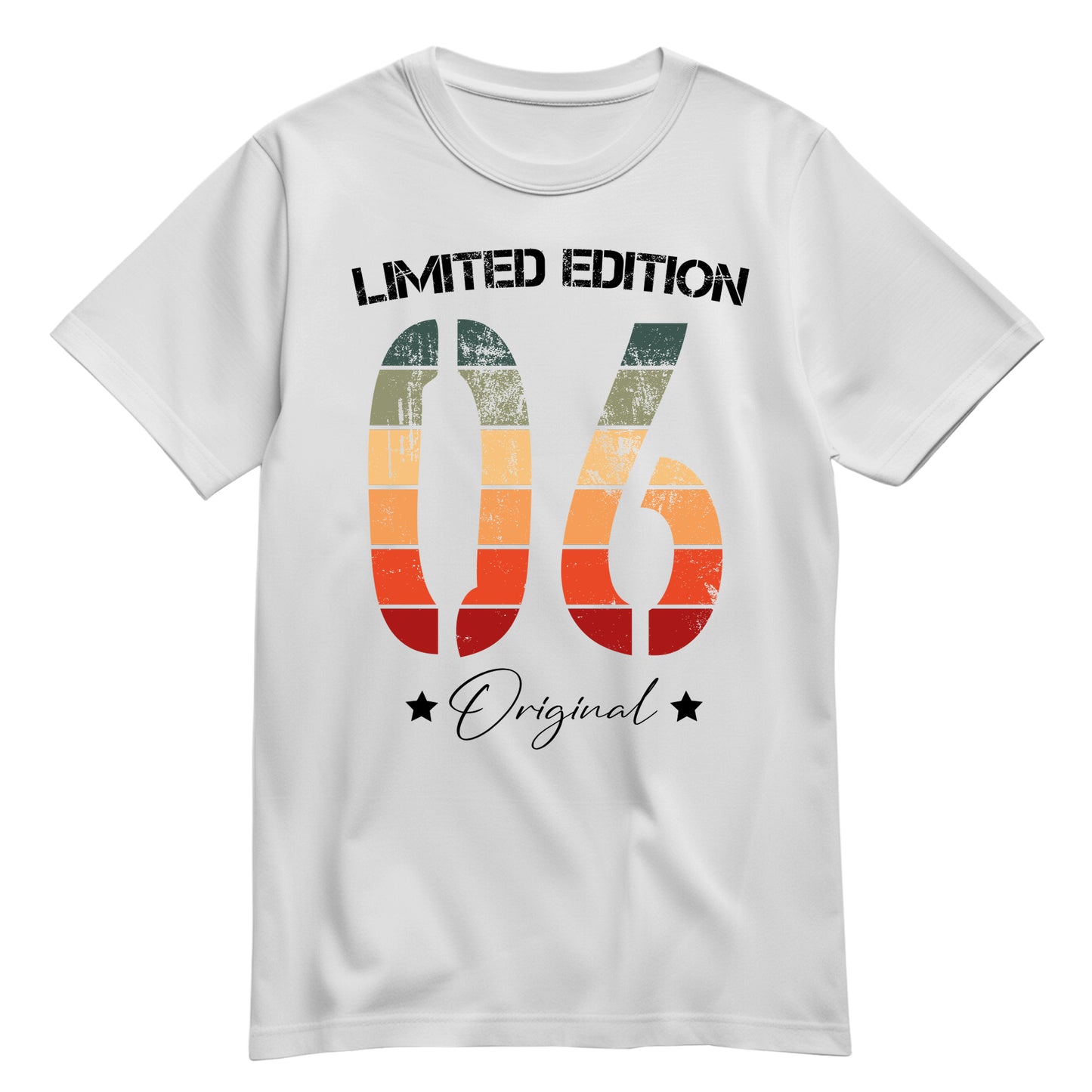 Limited Edition Original Grunge Vintage 06 - Geburtstagsshirt Weiß - FULiMA®