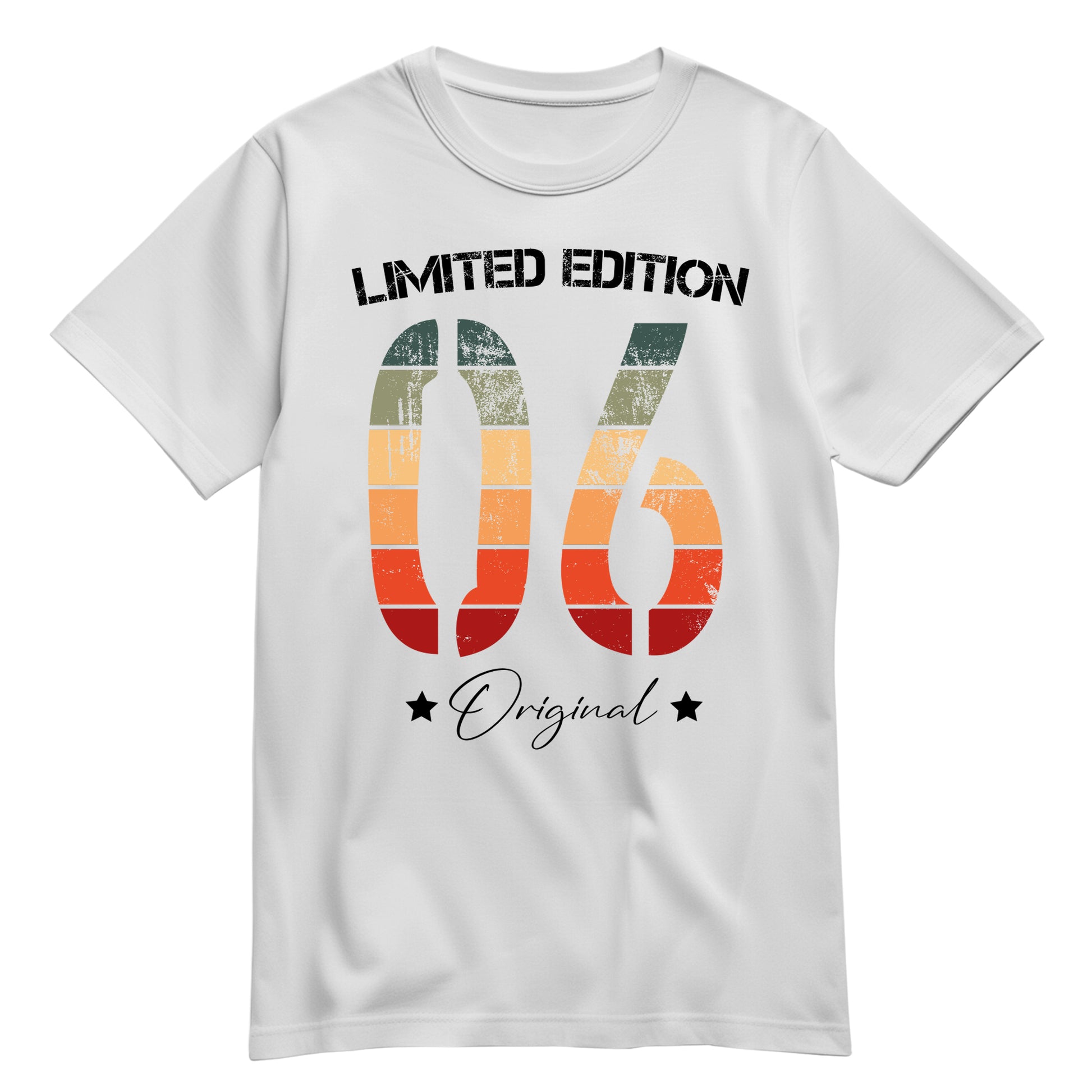Limited Edition Original Grunge Vintage 06 - Geburtstagsshirt Weiß - FULiMA®