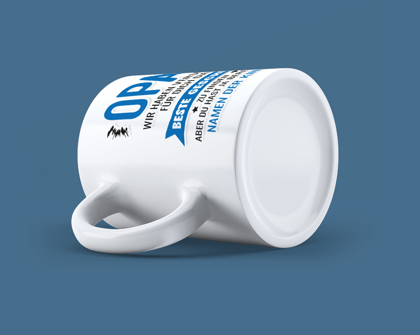 Opa wir haben versucht das beste Geschenk für dich zu finden Tasse personalisiert mit Namen